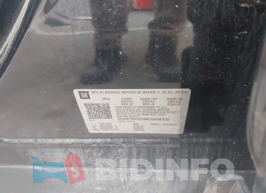 3GNKBKRS8KS698332 Photo# 9