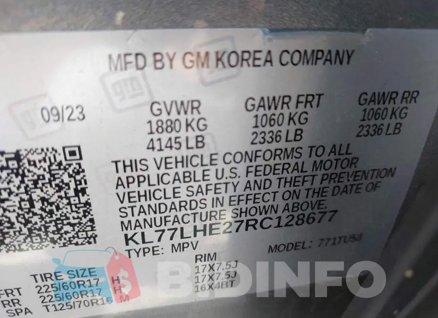 KL77LHE27RC128677 Photo# 9