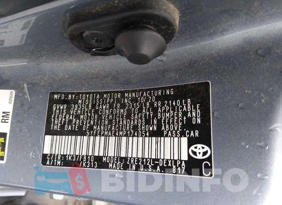 5YFEPMAE4MP174054 Photo# 9