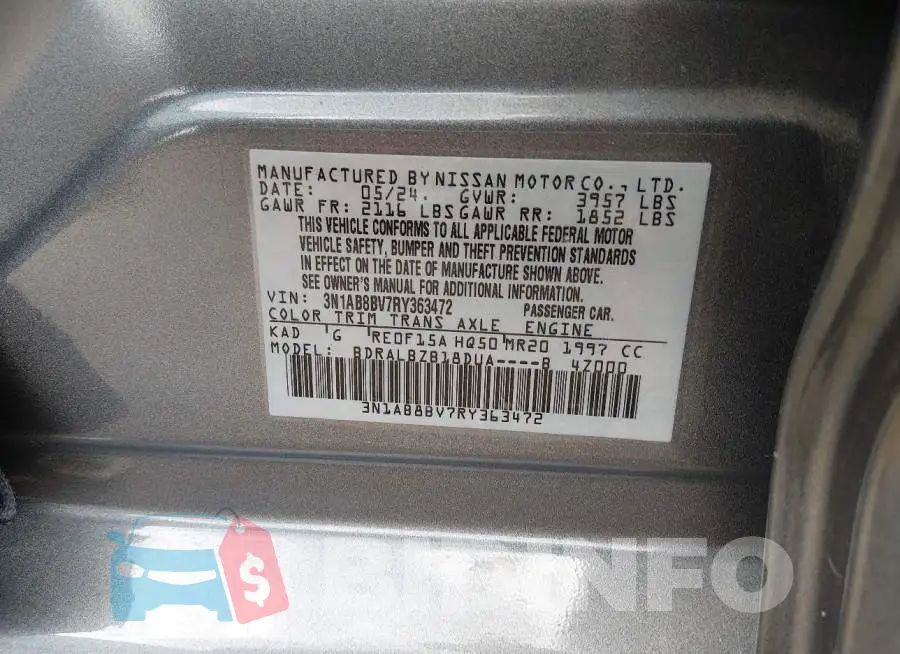3N1AB8BV7RY363472 Photo# 9