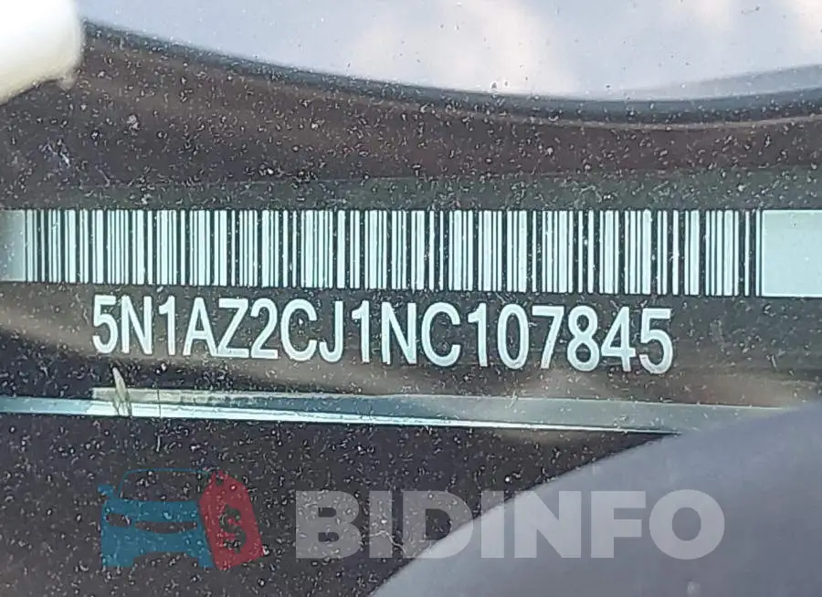 5N1AZ2CJ1NC107845 Photo# 9