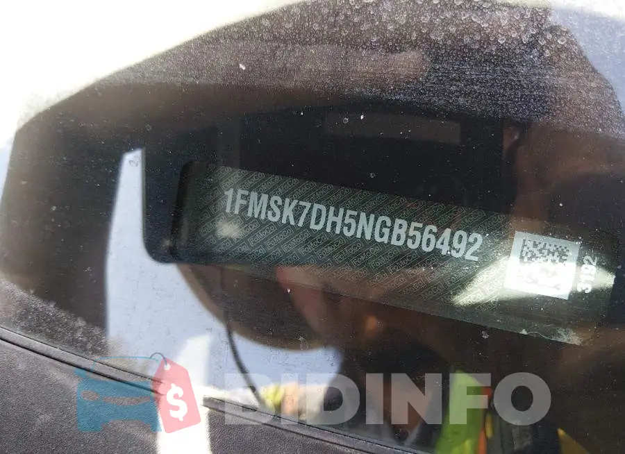 1FMSK7DH5NGB56492 Photo# 9