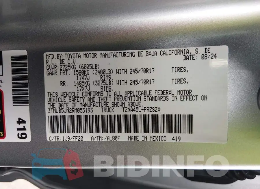 3TMLB5JN2RM053193 Photo# 9