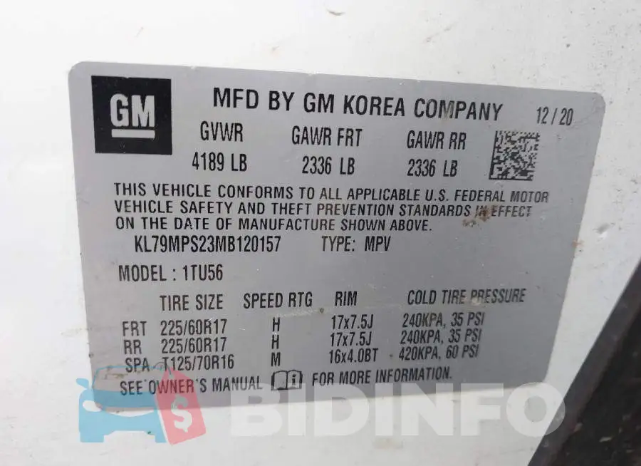 KL79MPS23MB120157 Photo# 9