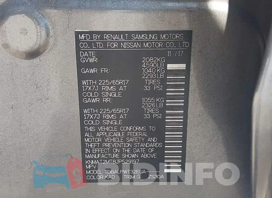 KNMAT2MT8JP529197 Photo# 9