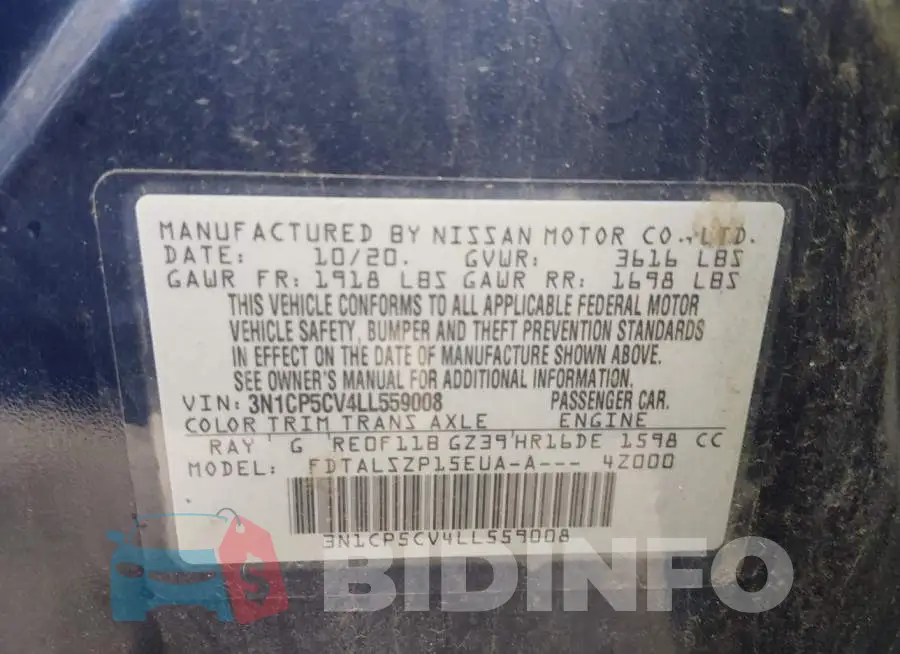 3N1CP5CV4LL559008 Photo# 9