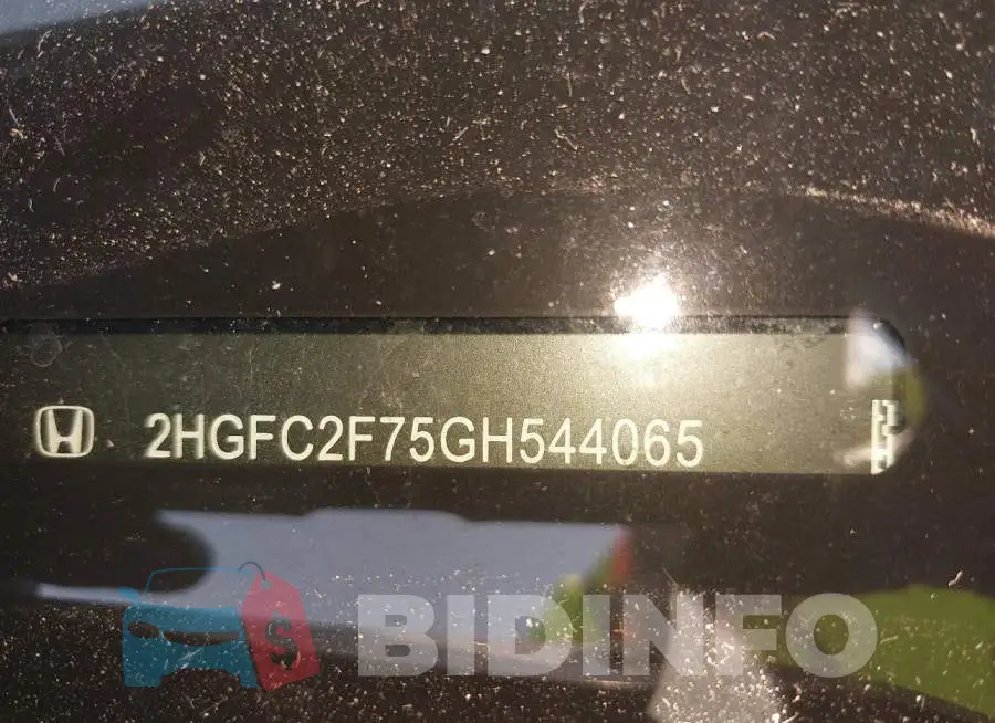 2HGFC2F75GH544065 Photo# 18