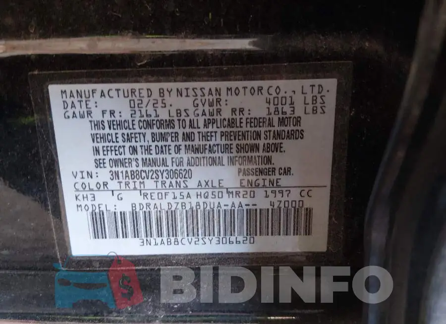 3N1AB8CV2SY306620 Photo# 9