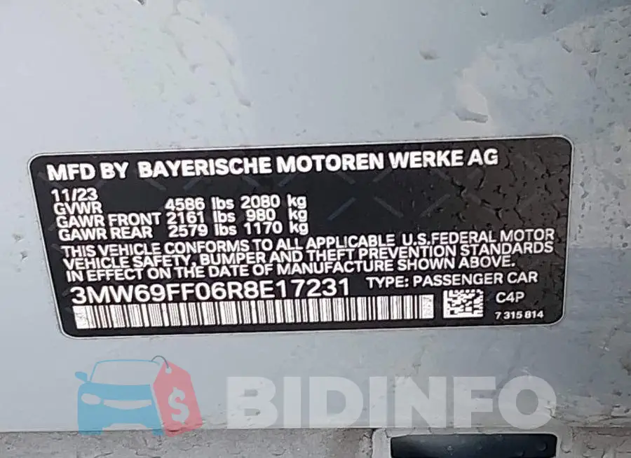 3MW69FF06R8E17231 Photo# 9