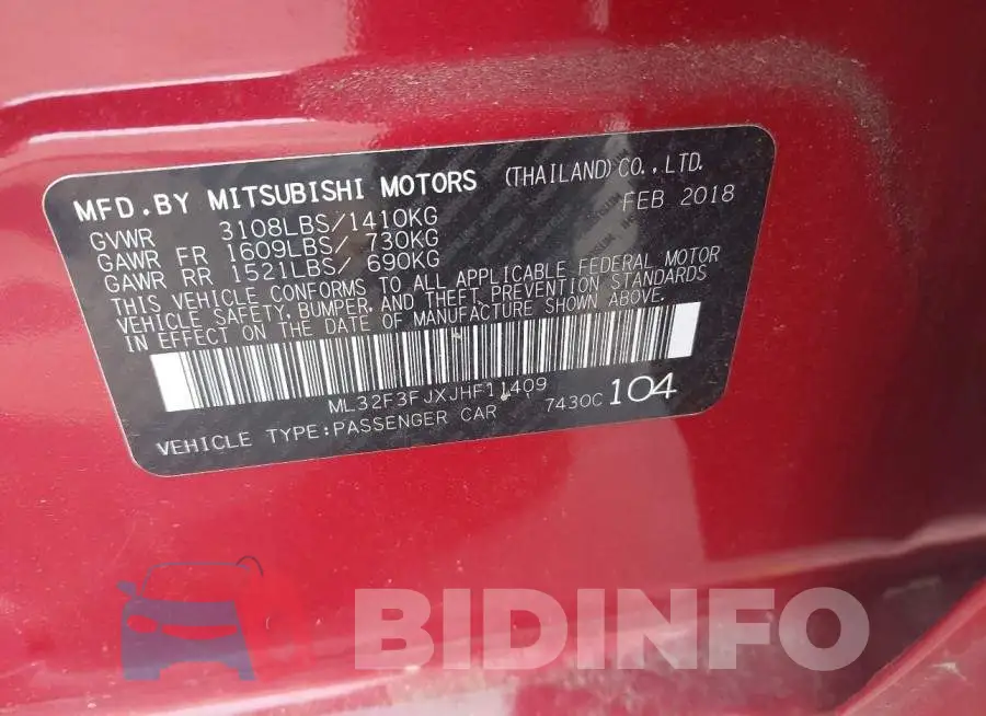 ML32F3FJXJHF11409 Photo# 9
