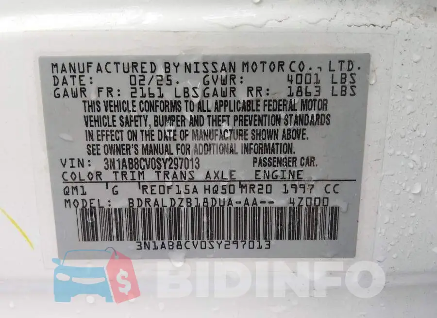 3N1AB8CV0SY297013 Photo# 9
