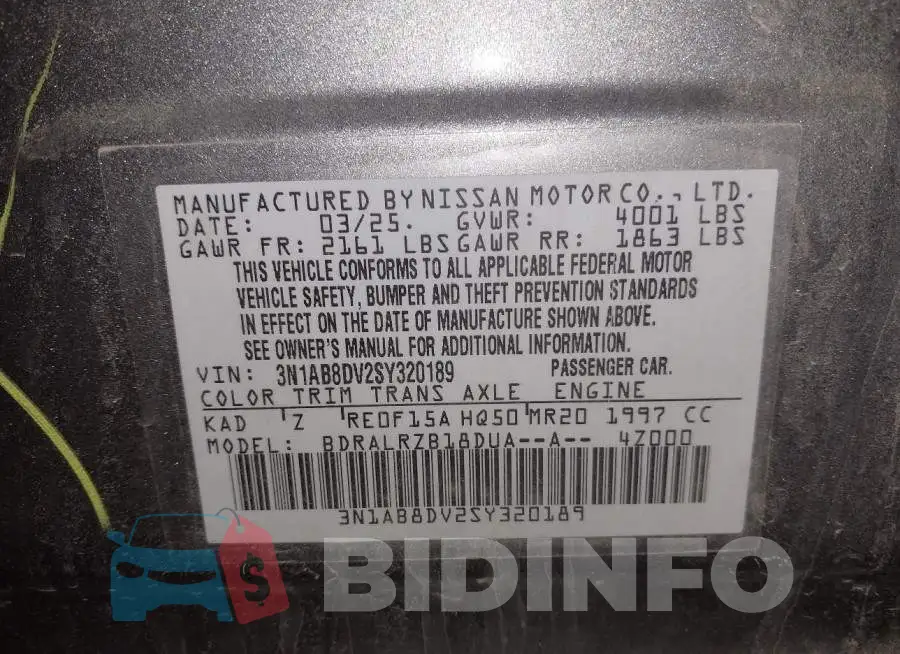 3N1AB8DV2SY320189 Photo# 9
