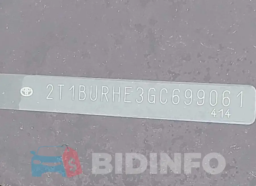 2T1BURHE3GC699061 Photo# 9