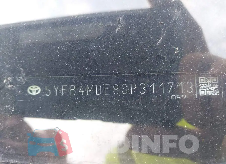 5YFB4MDE8SP311713 Photo# 17