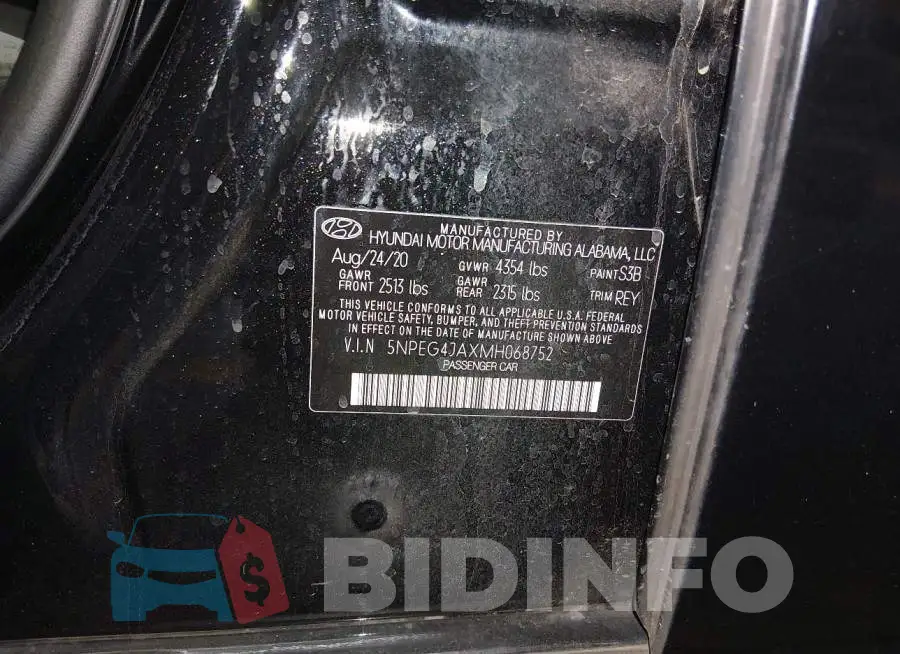 5NPEG4JAXMH068752 Photo# 9