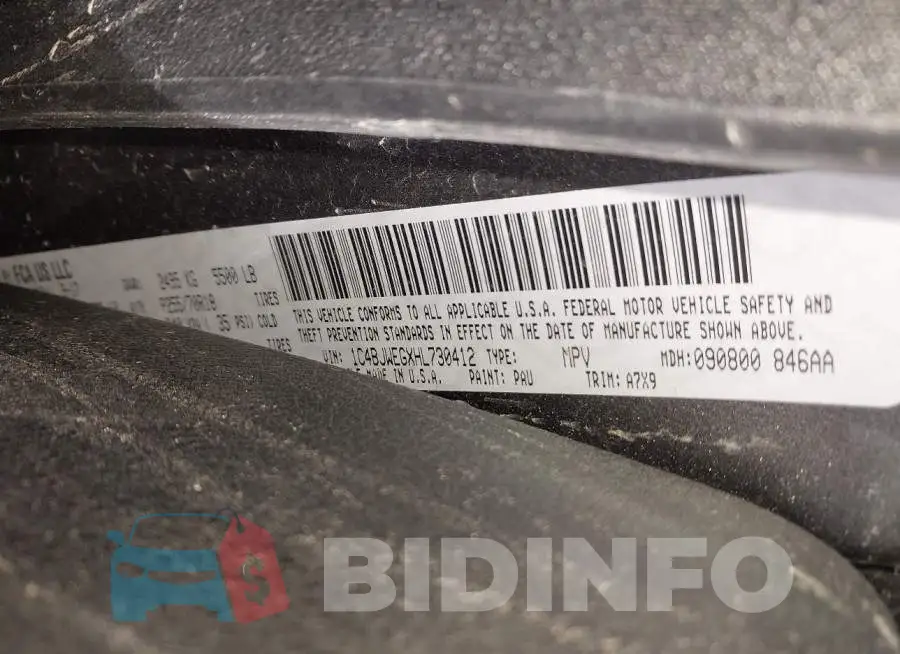 1C4BJWEGXHL730412 Photo# 9