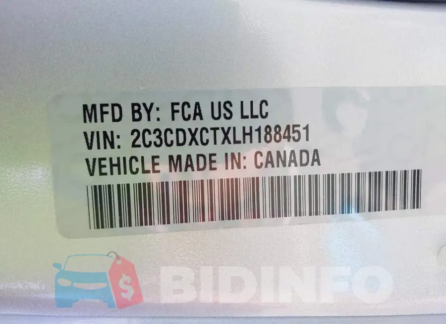 2C3CDXCTXLH188451 Photo# 9