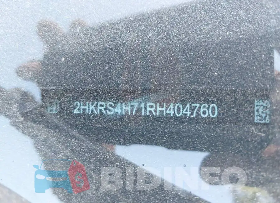 2HKRS4H71RH404760 Photo# 17