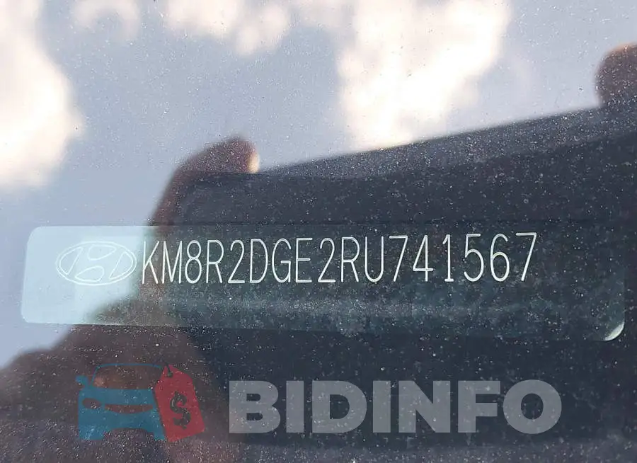 KM8R2DGE2RU741567 Photo# 17