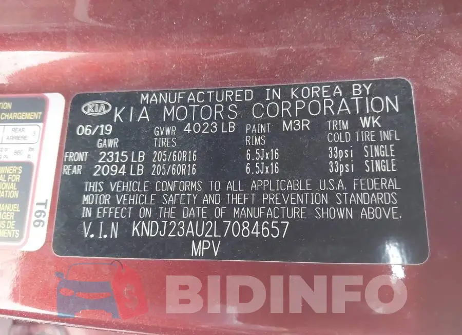 KNDJ23AU2L7084657 Photo# 9