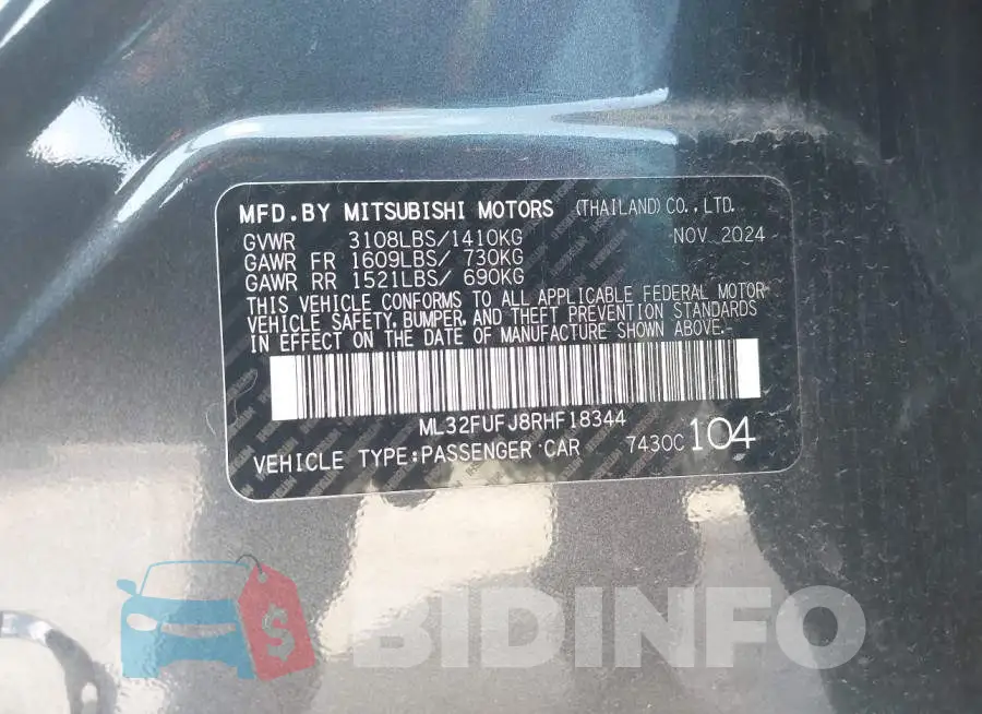 ML32FUFJ8RHF18344 Photo# 9