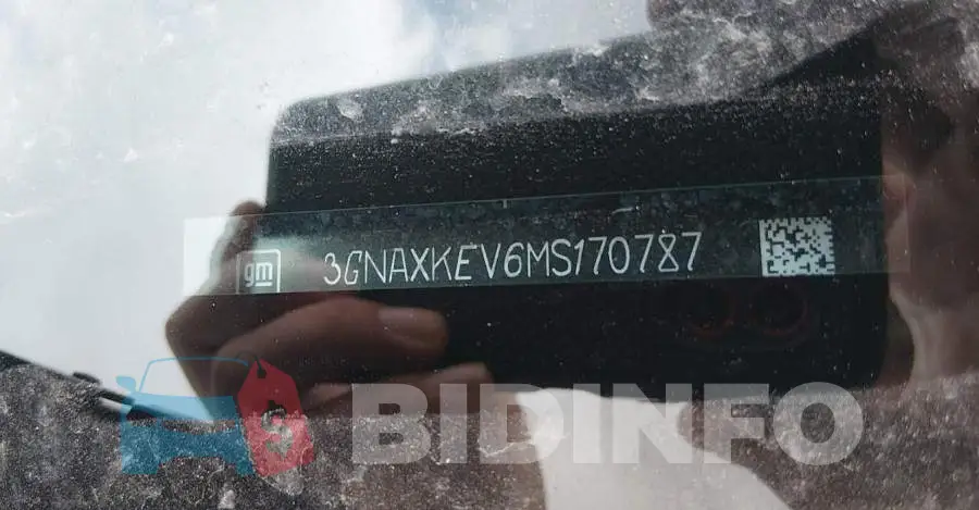 3GNAXKEV6MS170787 Photo# 9