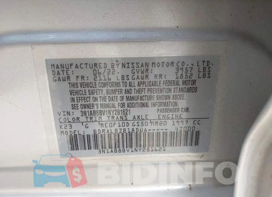 3N1AB8BV1NY281621 Photo# 9