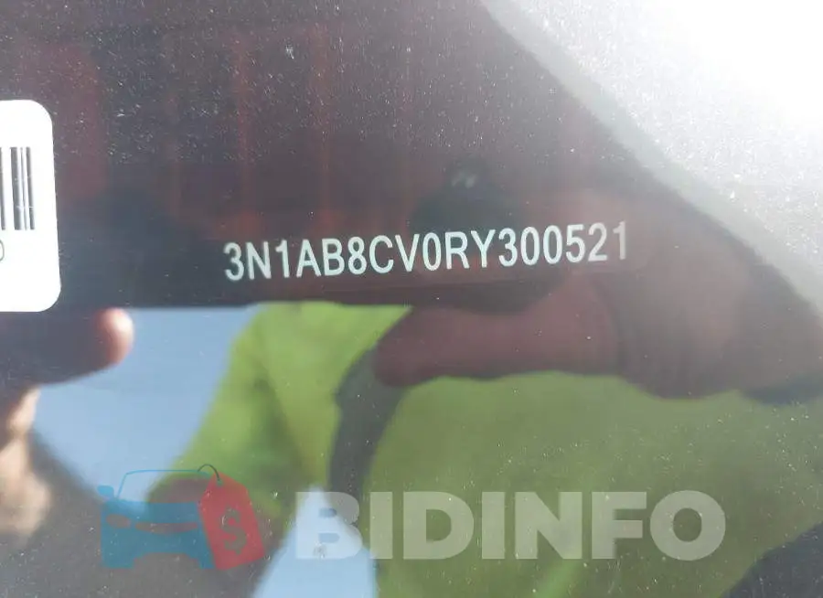 3N1AB8CV0RY300521 Photo# 9