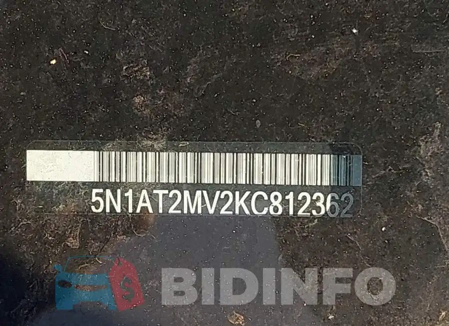 5N1AT2MV2KC812362 Photo# 17