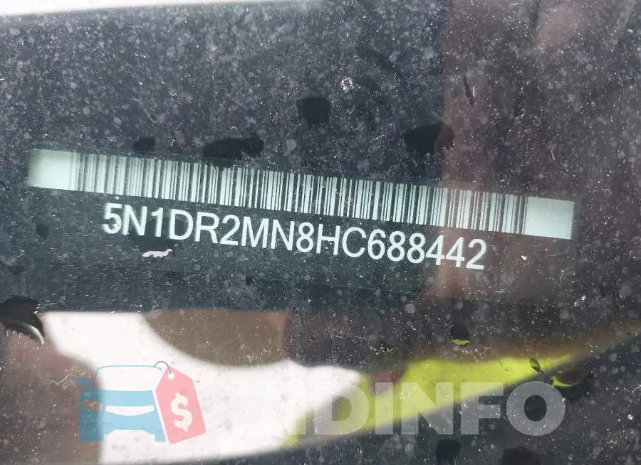 5N1DR2MN8HC688442 Photo# 9