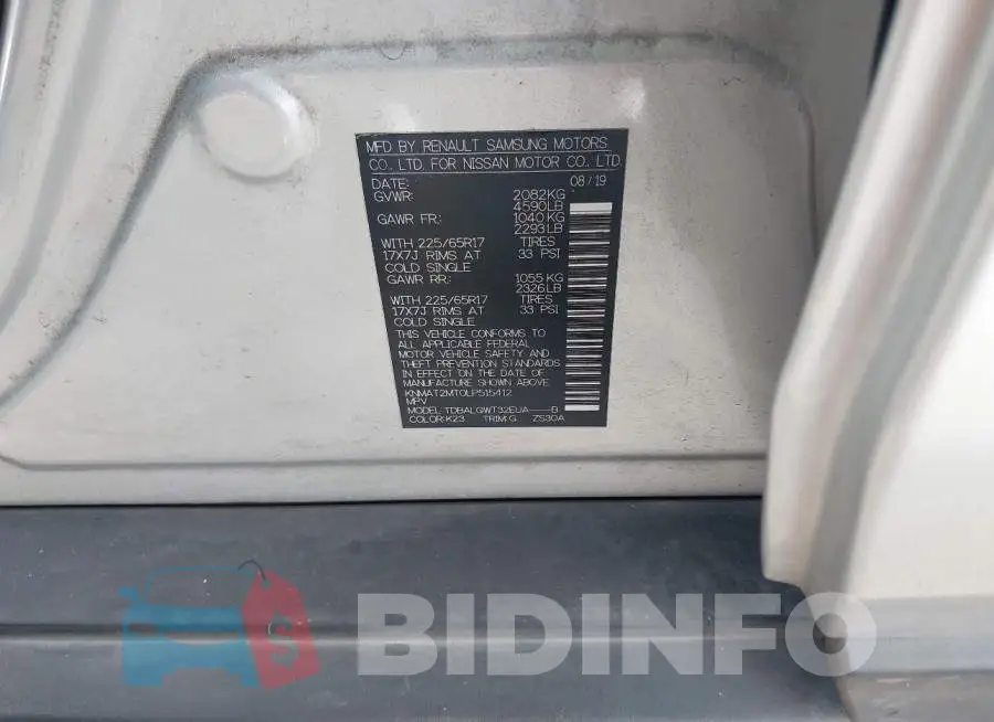 KNMAT2MT0LP515412 Photo# 9