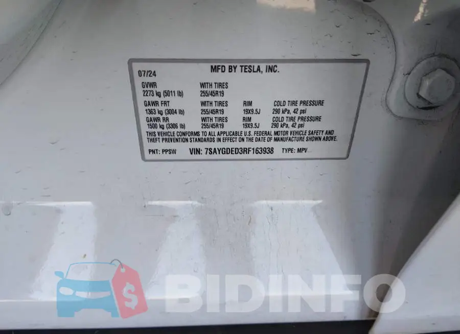 7SAYGDED3RF163938 Photo# 9