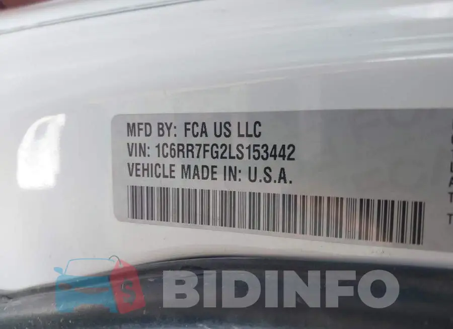 1C6RR7FG2LS153442 Photo# 9