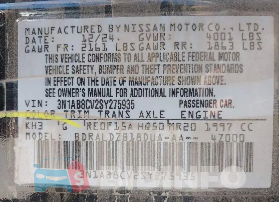 3N1AB8CV2SY275935 Photo# 9