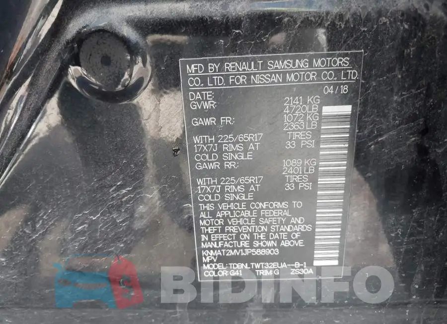 KNMAT2MV1JP588903 Photo# 9