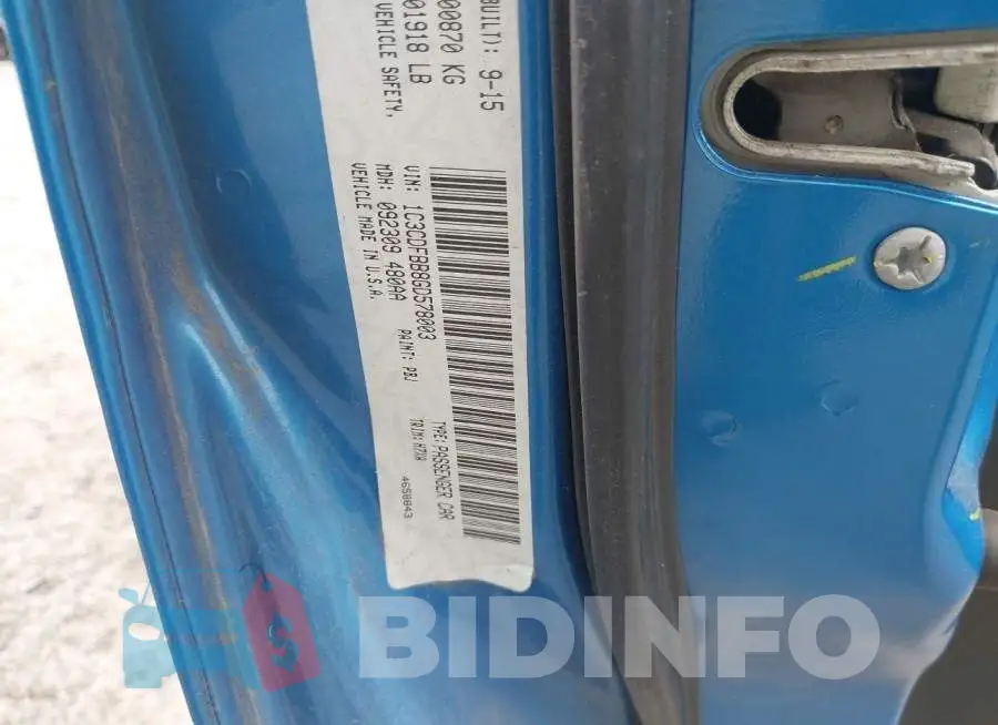 1C3CDFBB8GD578003 Photo# 9