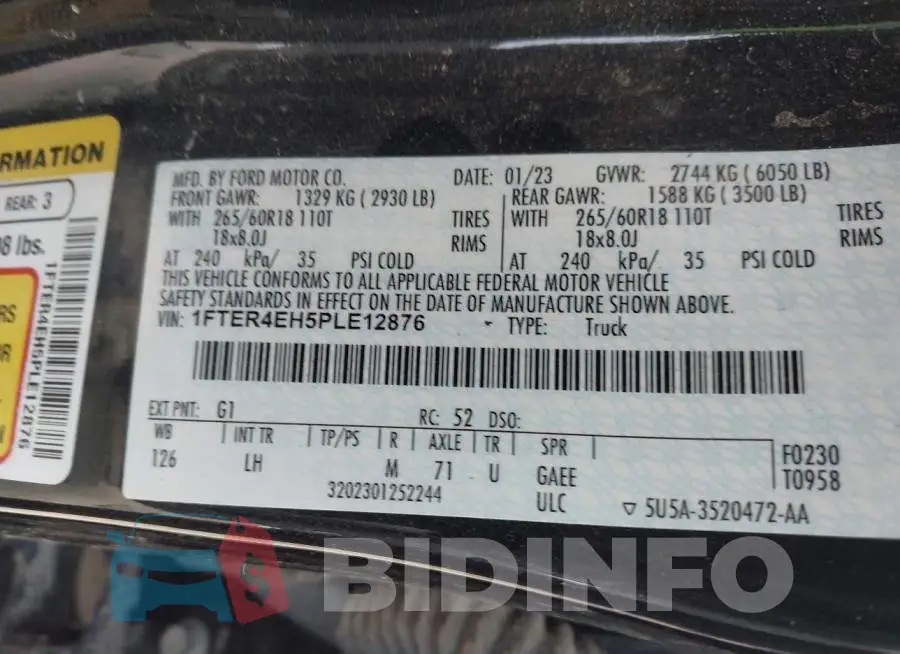 1FTER4EH5PLE12876 Photo# 9