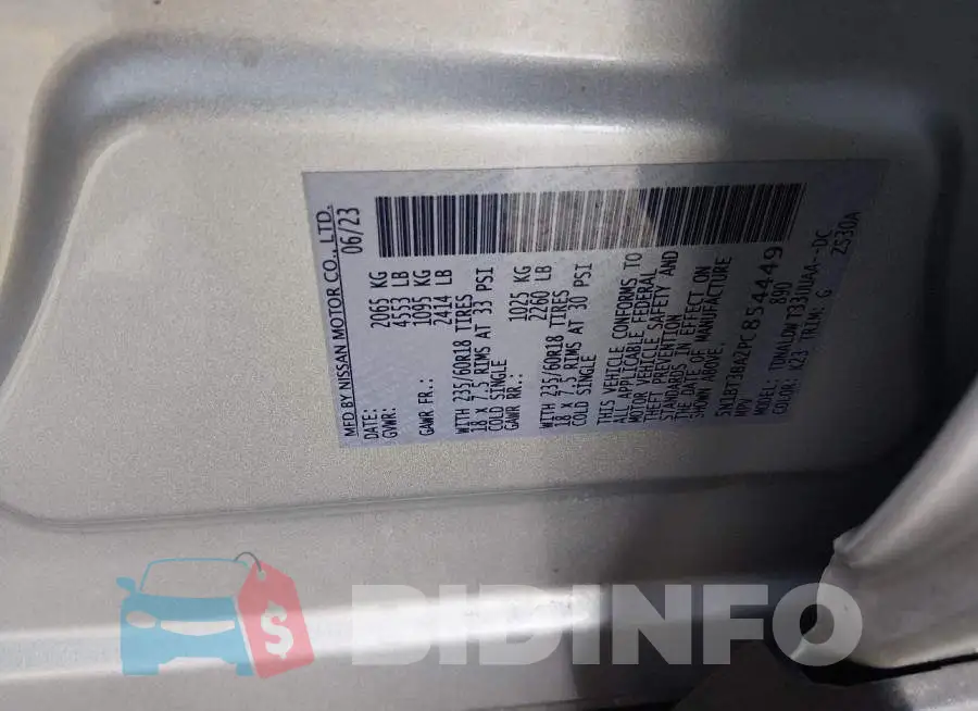 5N1BT3BA2PC854449 Photo# 9