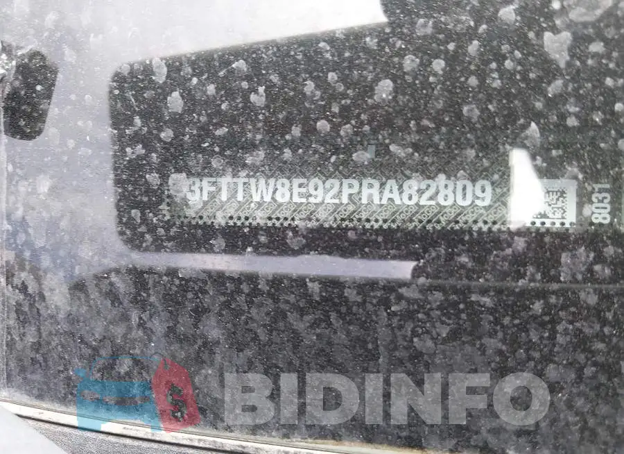 3FTTW8E92PRA82809 Photo# 9