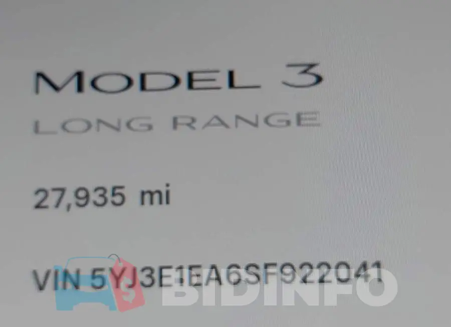 5YJ3E1EA6SF922041 Photo# 7