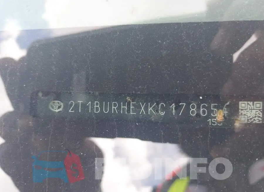 2T1BURHEXKC178654 Photo# 9