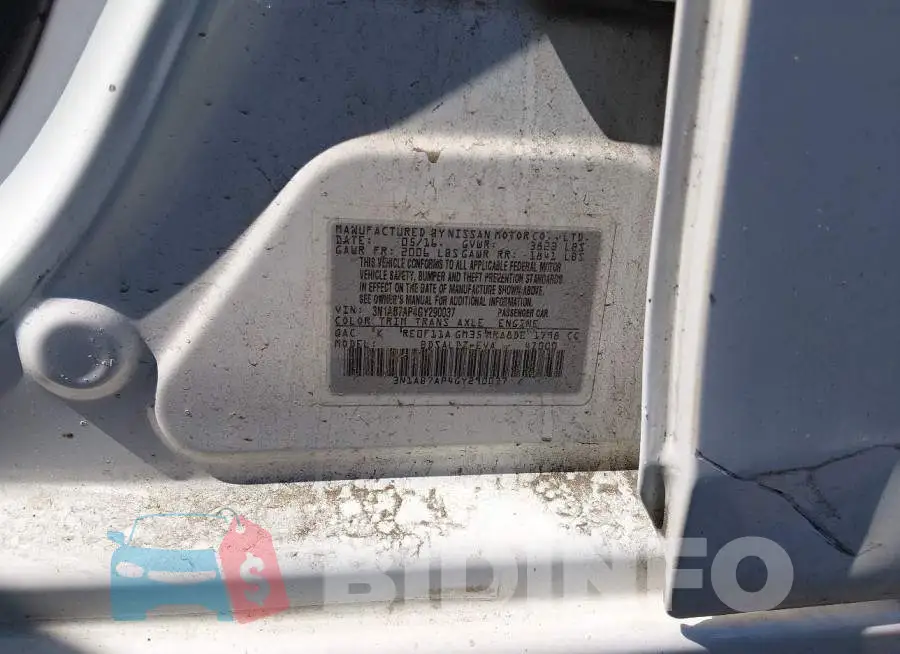 3N1AB7AP4GY290037 Photo# 9