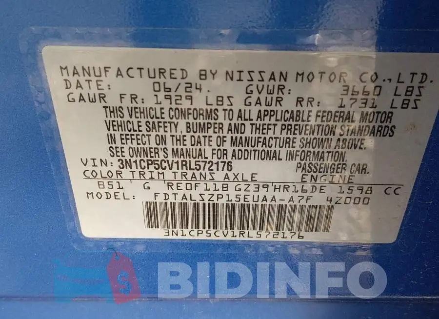 3N1CP5CV1RL572176 Photo# 9