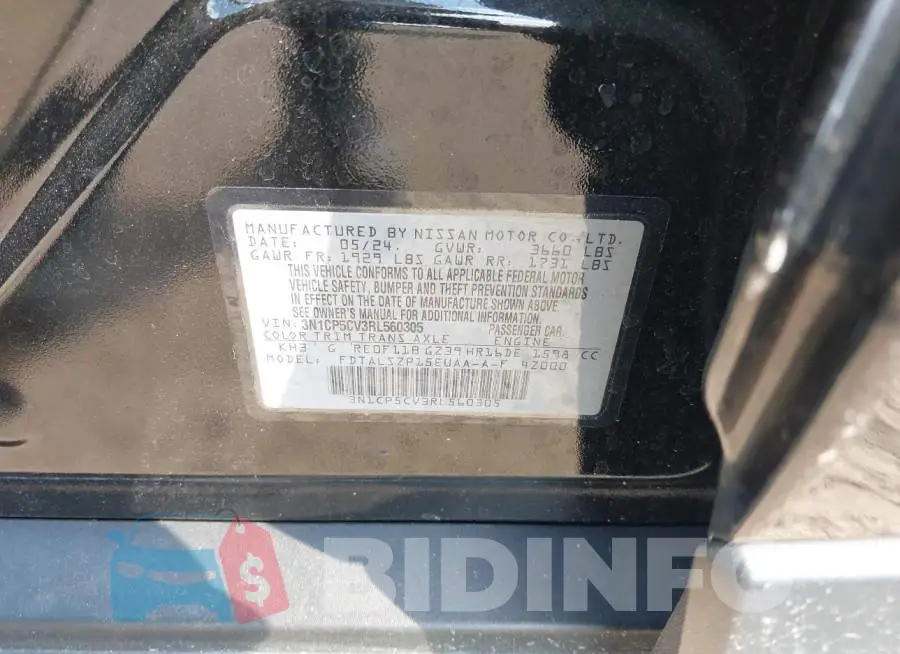 3N1CP5CV3RL560305 Photo# 9