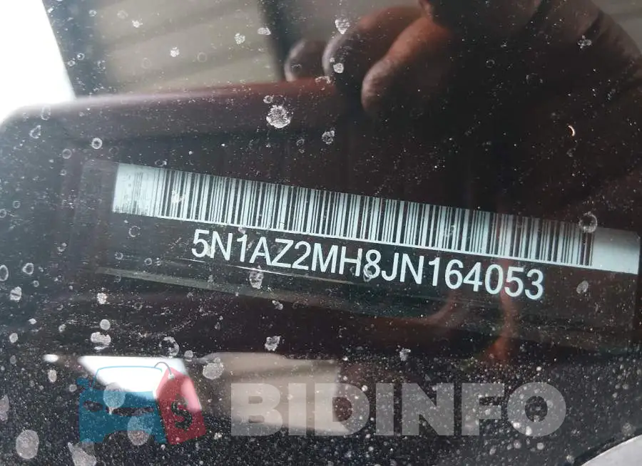 5N1AZ2MH8JN164053 Photo# 9