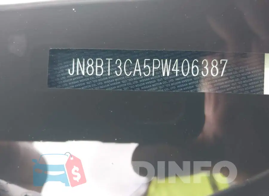 JN8BT3CA5PW406387 Photo# 9