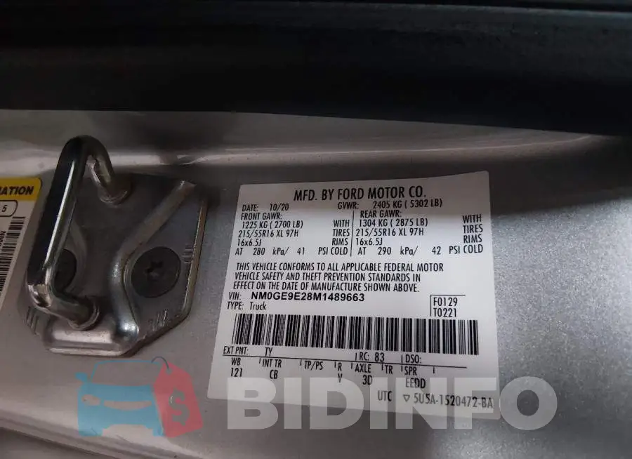 NM0GE9E28M1489663 Photo# 9