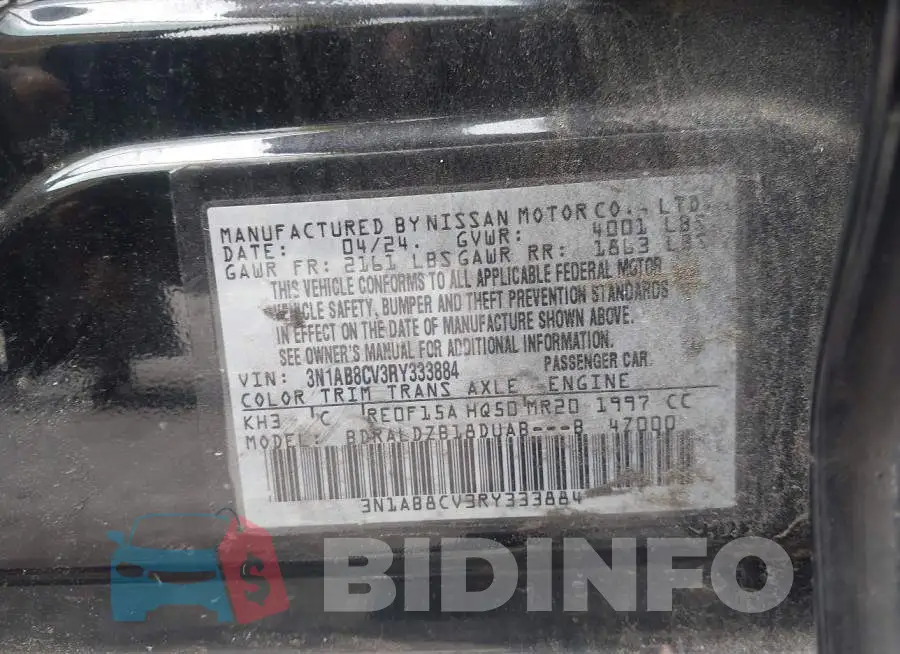 3N1AB8CV3RY333884 Photo# 9