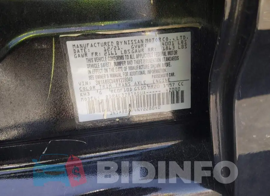 3N1AB8CV4NY228040 Photo# 9