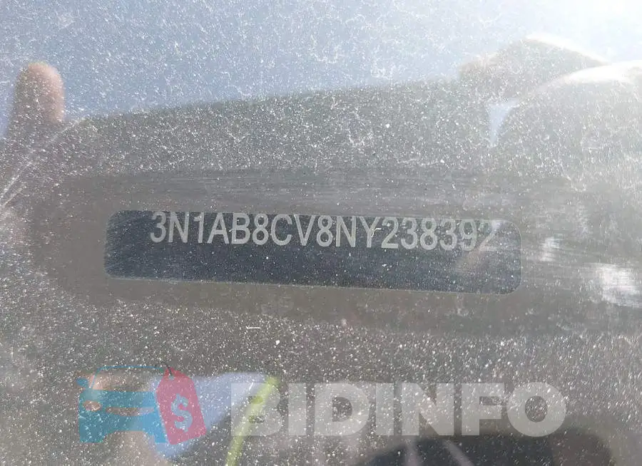 3N1AB8CV8NY238392 Photo# 9